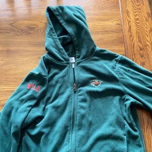 Minnesota wild zip up